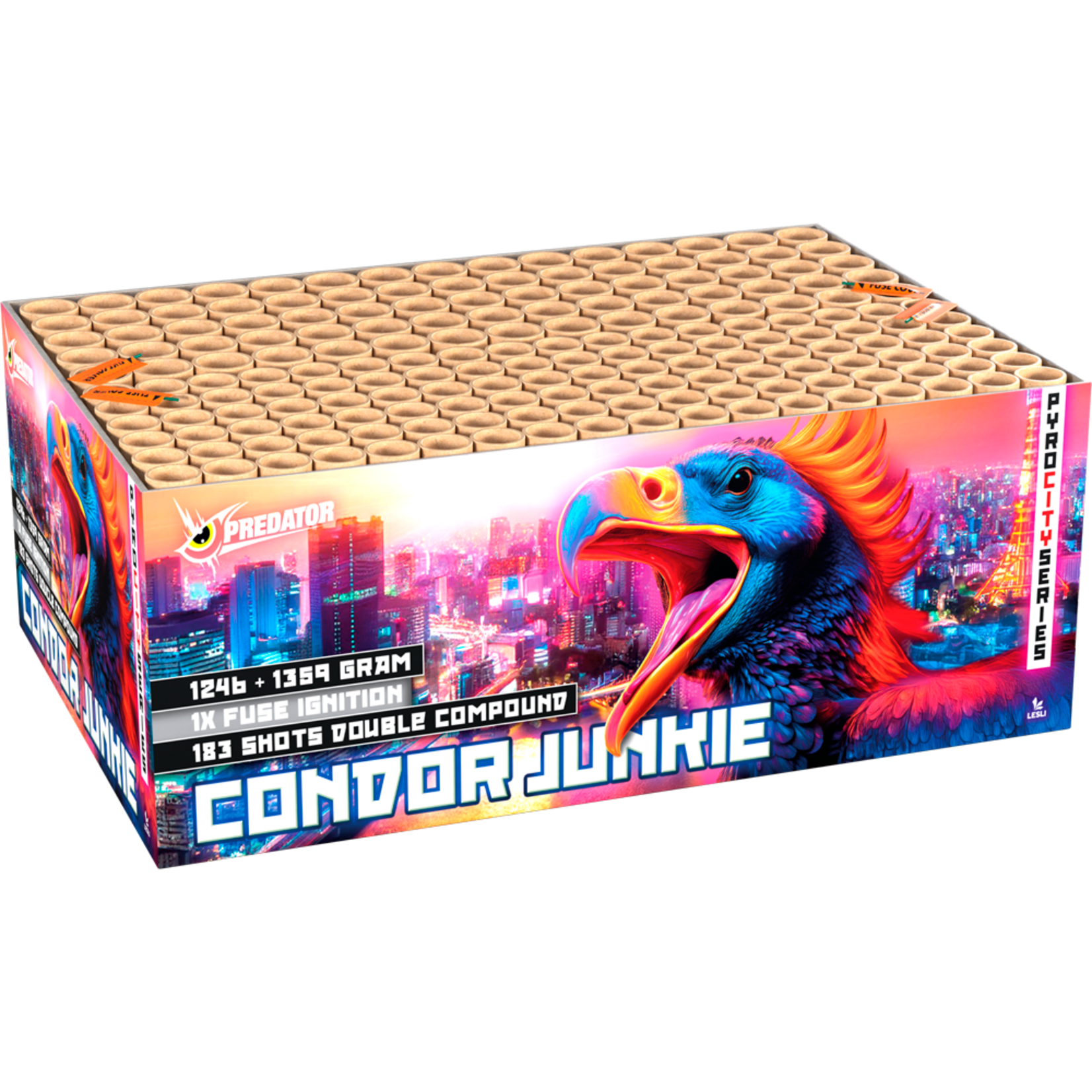 Lesli Vuurwerk Condor Junkie 183 schuss