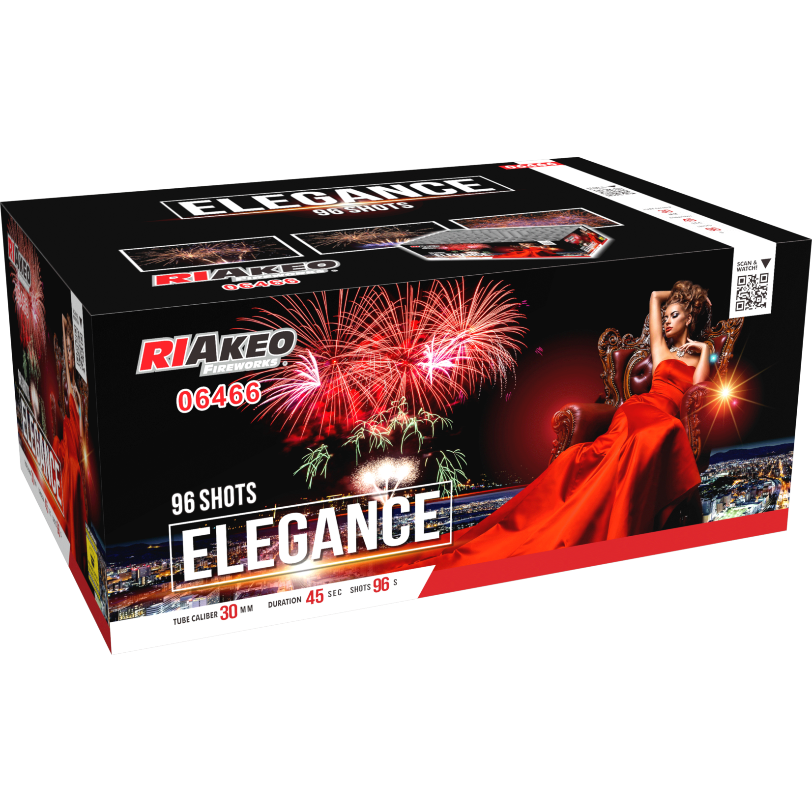 Riakeo Fireworks Elegance 96 shots